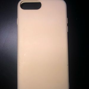 iPhone 8 Plus Silicone Light Pink Case